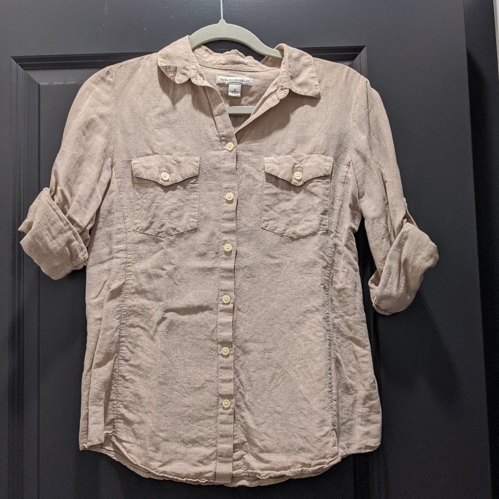 Banana Republic 3/4 Sleeve Shirt | S
